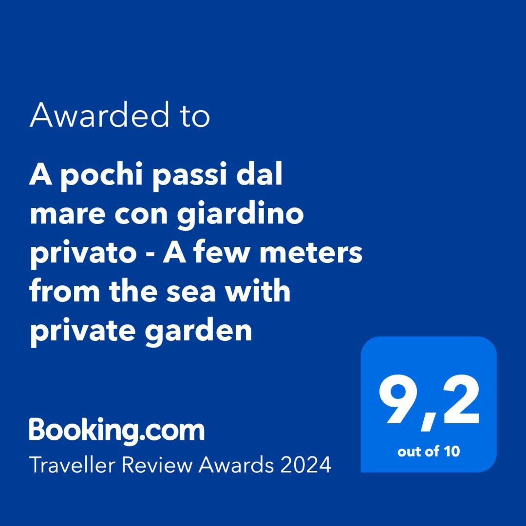 スティンティーノL' Elicriso, A Pochi Passi Dal Mare Con Giardino Privato - The Elicriso, A Few Meters From The Sea, With Private Gardenアパートメント エクステリア 写真